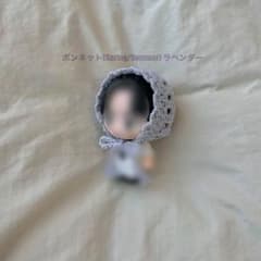 ソフビ ボンネット(S/S) ラベンダー 服 帽子 snowman すのチルのサムネイル