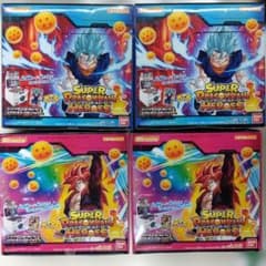 スーパードラゴンボールヒーローズ 40枚入りカード 4パック - メルカリ