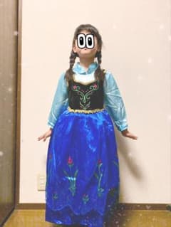 ⭐︎新品未使用⭐︎アナと雪の女王　アナ風ドレスのサムネイル