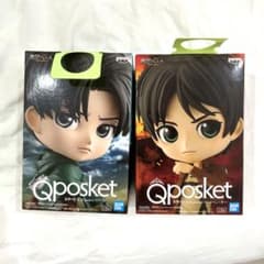 進撃の巨人 Q posket リヴァイ エレン 2体セット