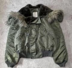 90s アルファ USA製 N-2B フライトジャケット【M】カーキ　IDEAL 90s USA製【ALPHA】L-2B MA-1 フライトジャケット IDEAL - メルカリ