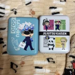 呪術廻戦 USJ コレクタブルタブレット缶 五条悟 狗巻棘　禪院真希 パンダ