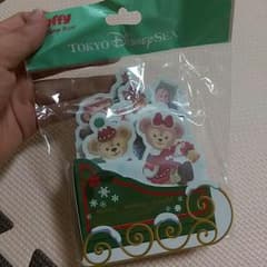 新品/ディズニー/ダッフィ/メモ帳/クリスマス/のサムネイル