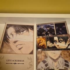 Attack Titan Levi, Jean, Erwin 3-card set (Ichiban Kuji lottery)