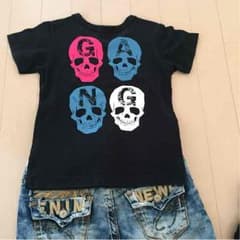 ySTAIL♪様専用スカル半袖ティーシャツのサムネイル