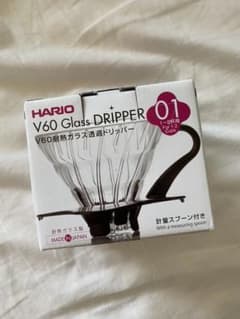 【新品未使用】HARIO V60 Glass DRIPPERのサムネイル