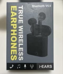 i-EARS ワイヤレスイヤホン 本体 ブラックのサムネイル