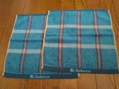 Burberrys ウォッシュタオル 2枚セット
