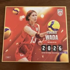 和田由紀子 バレーボール日本代表 ミニ色紙のサムネイル