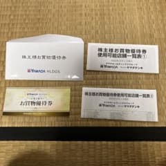 ヤマダ　株主優待券　5000円分のサムネイル