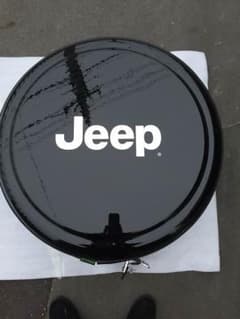 あくび様用。新品！jeepラングラー ハードスペアタイヤカバー！のサムネイル
