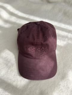adidas バーガンディ キャップ ONE SIZEのサムネイル