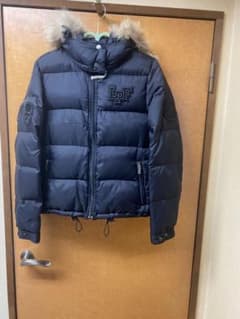 美品☆ペラフィネ正規品ダウン☆超レア希少☆ブラックスカル☆フード 