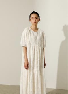 【新品】 stylemixer フラワージャガードワンピースのサムネイル