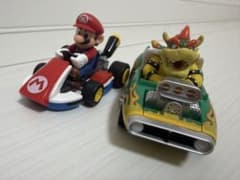 マリオカート ミニカー マリオ クッパ 2台セットのサムネイル