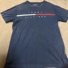 TOMMY HILFIGER ロゴ Tシャツ ネイビー Mサイズのサムネイル