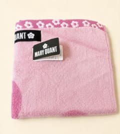 MARY QUANT ハンドタオル ピンクのサムネイル