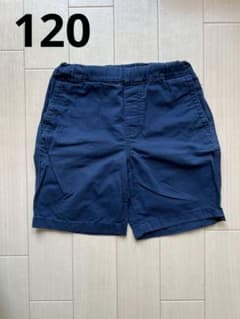 UNIQLO 半ズボン ハーフパンツ 120 ネイビーのサムネイル