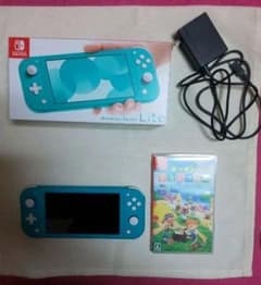 Nintendo Switch Lite あつまれどうぶつの森セットのサムネイル