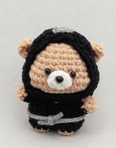☆*☆様 忍者になったクマ あみぐるみのサムネイル