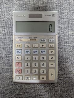 CASIO JS-20WK 電卓 12桁のサムネイル