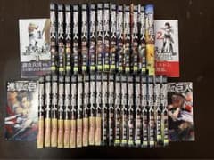 進撃の巨人 全34巻セット＋悔いなき選択　2巻＋LOSTGIRLS 2巻セットのサムネイル