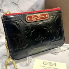 ルイヴィトン ヴェルニ ポシェット クレNM 小銭入れ キーケース レッド