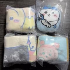 ちいかわ ガチャ ハチワレ クッションマスコット マルチタオルのサムネイル