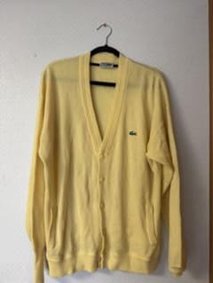 V*様 LACOSTE イエローカーディガンのサムネイル