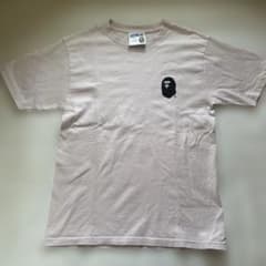 A BATHING APE 薄ピンク Tシャツ Sサイズのサムネイル