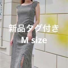 新品☆French Chic Gingham Dress Herlipto - メルカリ