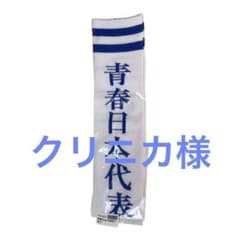 青春日本代表靴下　男子　青色のサムネイル