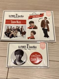 Snow Man 1st Anniversary 缶バッジ ステッカー向井康二のサムネイル