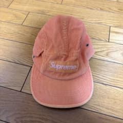 Supreme コーデュロイ　オレンジ　キャップのサムネイル