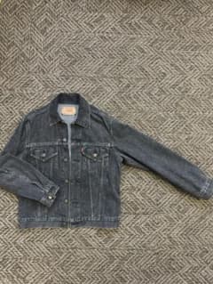 N*割様 Levi's 70505-0257 デニムジャケット ブラック 38のサムネイル