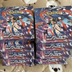 ポケモンカードゲーム ニンジャスピナー 未開封 シュリンク付き8BOX
