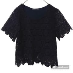 Heather 【F】Cut and Sew Lace Sheer Excellent Condition Women's Short