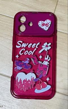 iPhone16 プラス　スマホケースミラー付きのサムネイル