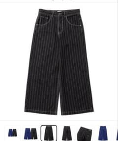 ブラック　bless u BU stripe denim チャイナットモ様専用のサムネイル