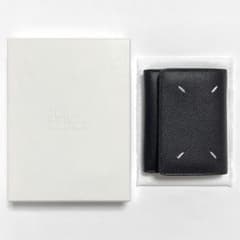新品未使用】メゾンマルジェラ スリーフォールドウォレット 財布 
