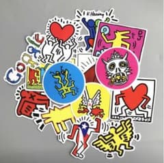 KeithHaring ステッカーのサムネイル