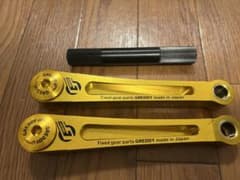 パーツ BMX PIST Trust GReddy 3pcs 165mm,gold BMX PIST Trust GReddy 3pcs 165mm,gold - メルカリ