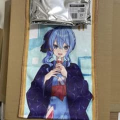 ホロライブ 極楽湯コラボ フロライフ 0期生 星街すいせい マフラー 