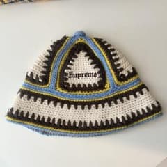 Supreme 23SS Crochet Edge Hat ニット ハット Supreme 23SS Crochet Edge Bell hat ハット - メルカリ