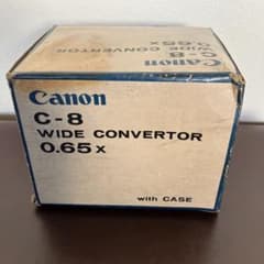 Canon C-8 WIDE CONVERTOR 0.65xのサムネイル