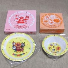 2個セット！新品・未使用☆アンパンマン メラミン 食器のサムネイル