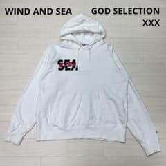 WIND AND SEA × GOD SELECTION XXX コラボパーカー 美品 WIND AND SEA×GOD SELECTION XXX ウィンダシー ゴッド