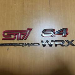 スバル WRX S4 STI エンブレムセットのサムネイル