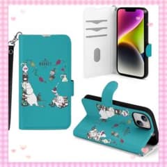 무민 IPhone14 pro max용 휴대 커버 수첩형 TPU 내충격
