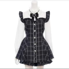 Secret Honey セットアップ チェク柄 ブラック シークレットハニー Secret Honey セットアップ チェック 黒